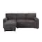Global Furniture Usa Transitional Fabric U0203 Dark Grey Pull Out Sofa Bed 5043 - alternate 1